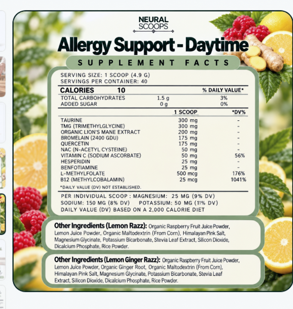 Daily Histamine & Wellness Support